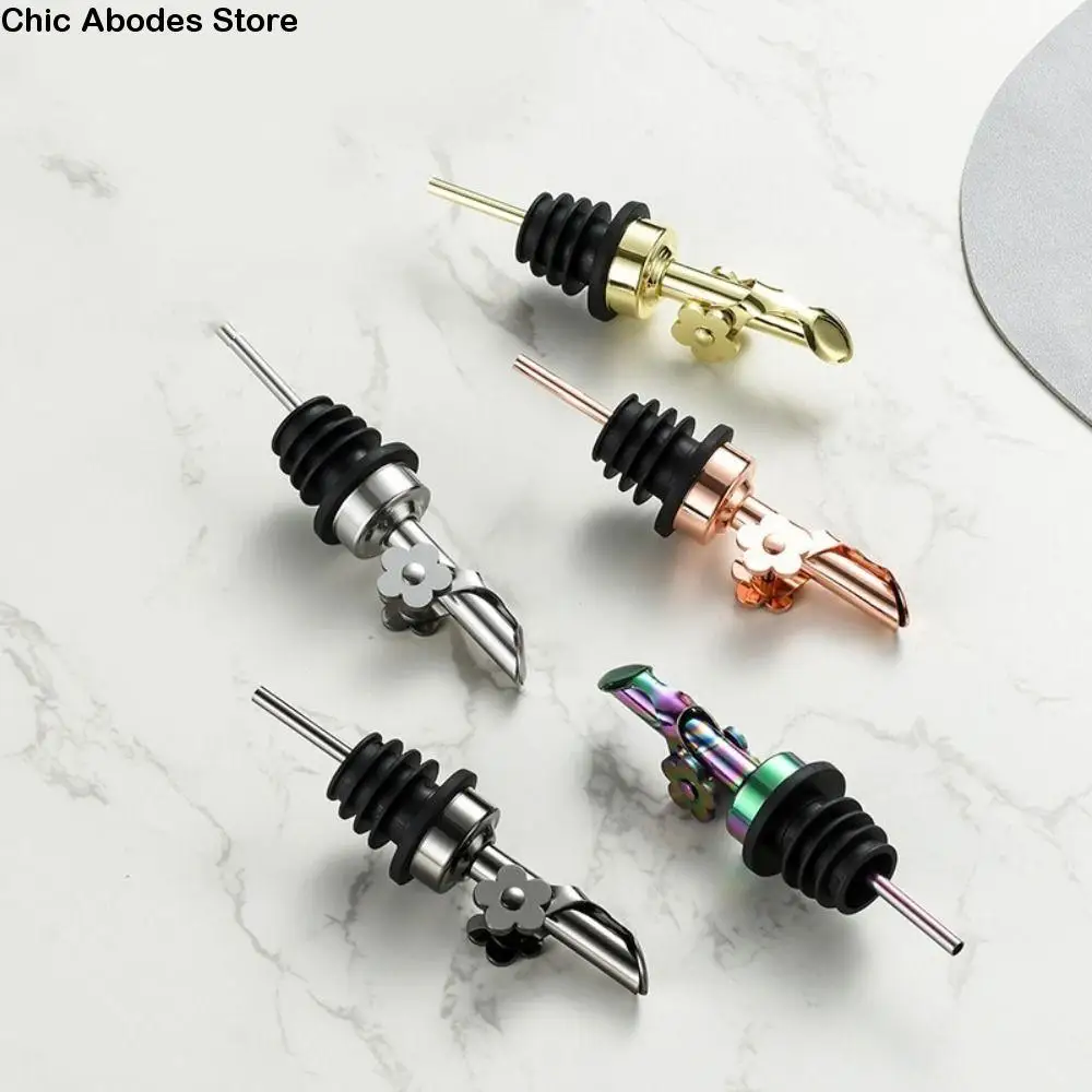 2Pcs Portable Stainless Steel Wine Pourer Replaceable Leak-Proof Design Champagne Dispenser Plum Blossom Pattern Convenient
2Pcs Portable Stainless Steel Wine Pourer Replaceable Leak-Proof Design Champagne Dispenser Plum Blossom Pattern Convenient