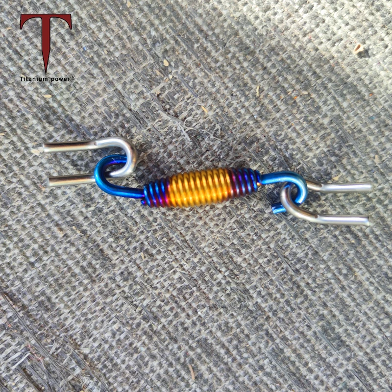 Titanium Exhaust Hook and Tension Spring for Slip Connector
Titanium Exhaust Hook and Tension Spring for Slip Connector