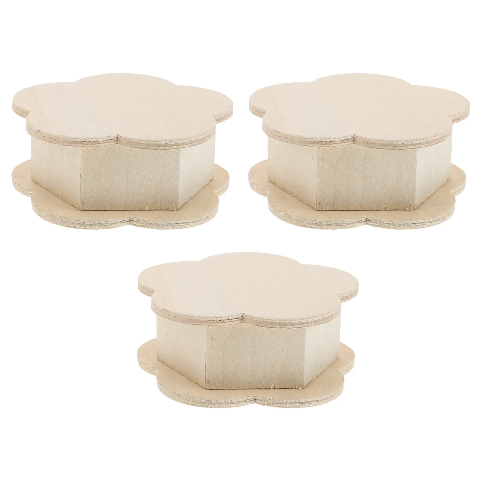 3Pcs Hexagon Storage Box Wooden Flower-Shaped DIY Unpainted Pine Boxes for Craft Wedding Party Favors Jewelry Trinket
3Pcs Hexagon Storage Box Wooden Flower-Shaped DIY Unpainted Pine Boxes for Craft Wedding Party Favors Jewelry Trinket