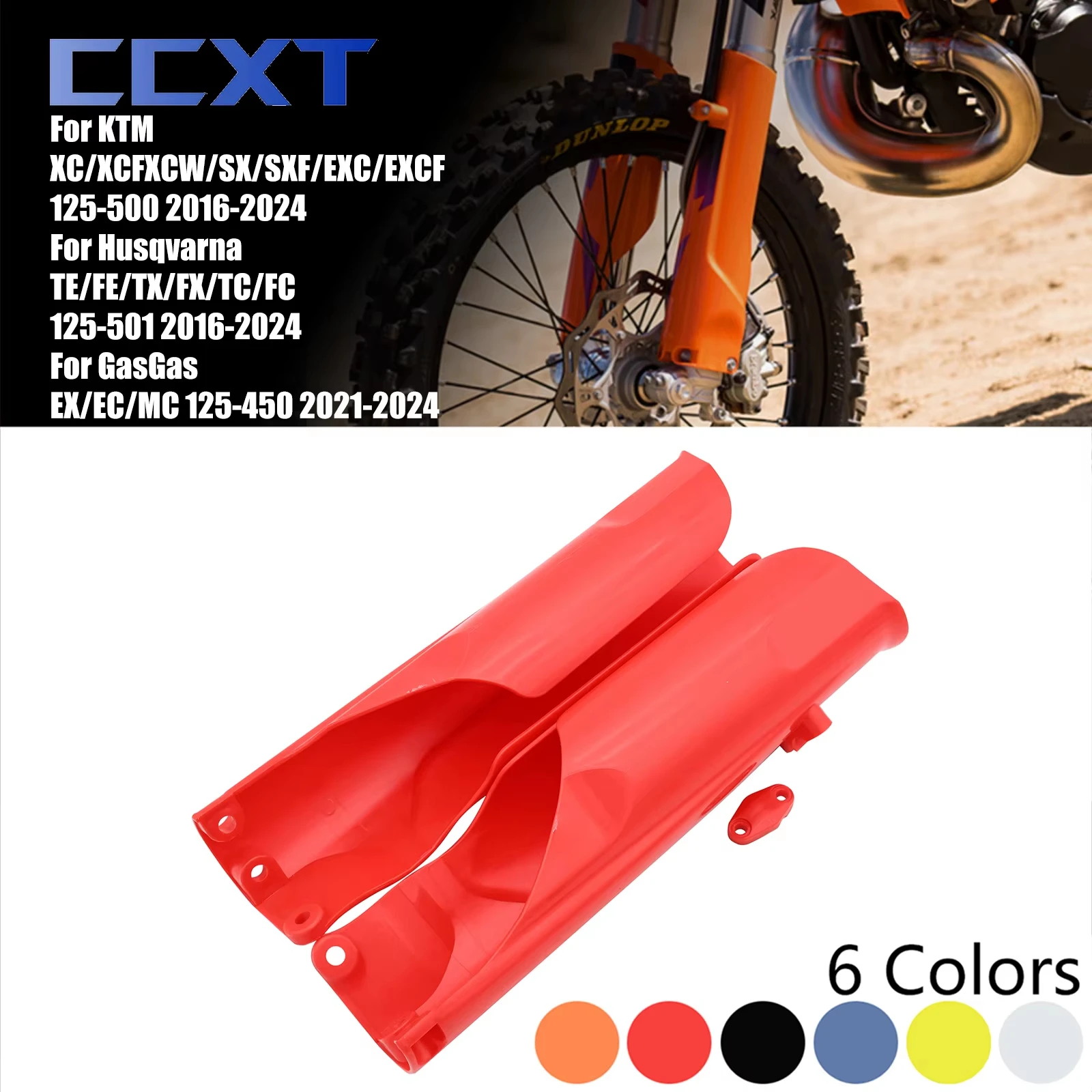 Motorcycle Fork Cover Shock Absorber Wrap Cover Guard Protector For XCW XCFW SX KTM XC XCF EXC EXCF SXF 125-500 2016-2023 2024
Motorcycle Fork Cover Shock Absorber Wrap Cover Guard Protector For XCW XCFW SX KTM XC XCF EXC EXCF SXF 125-500 2016-2023 2024