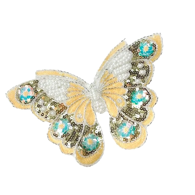 3D Stitched Embroidery Butterfly Heat On Transfer Adhesive Fabric Accessory
3D Stitched Embroidery Butterfly Heat On Transfer Adhesive Fabric Accessory
