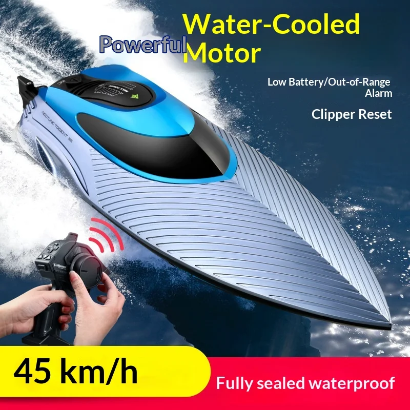 S3 Remote Control High Speed Boat 2 4G Large Size High Horsepower Electric Racing Boat For Water Outdoor Hobby Enthusiasts
S3 Remote Control High Speed Boat 2 4G Large Size High Horsepower Electric Racing Boat For Water Outdoor Hobby Enthusiasts
