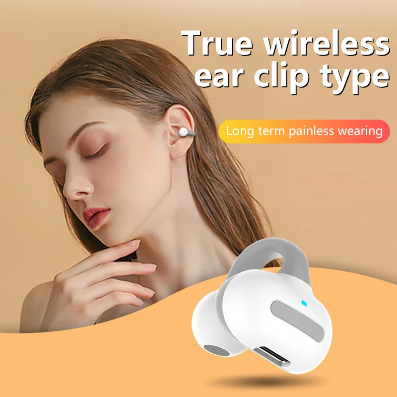 M-S8 TWS Wireless Bluetooth Headphones Bone Conduction Headset HiFi Stereo Music Ear Clip On Ear Earring Sports Earbuds With Mic
M-S8 TWS Wireless Bluetooth Headphones Bone Conduction Headset HiFi Stereo Music Ear Clip On Ear Earring Sports Earbuds With Mic