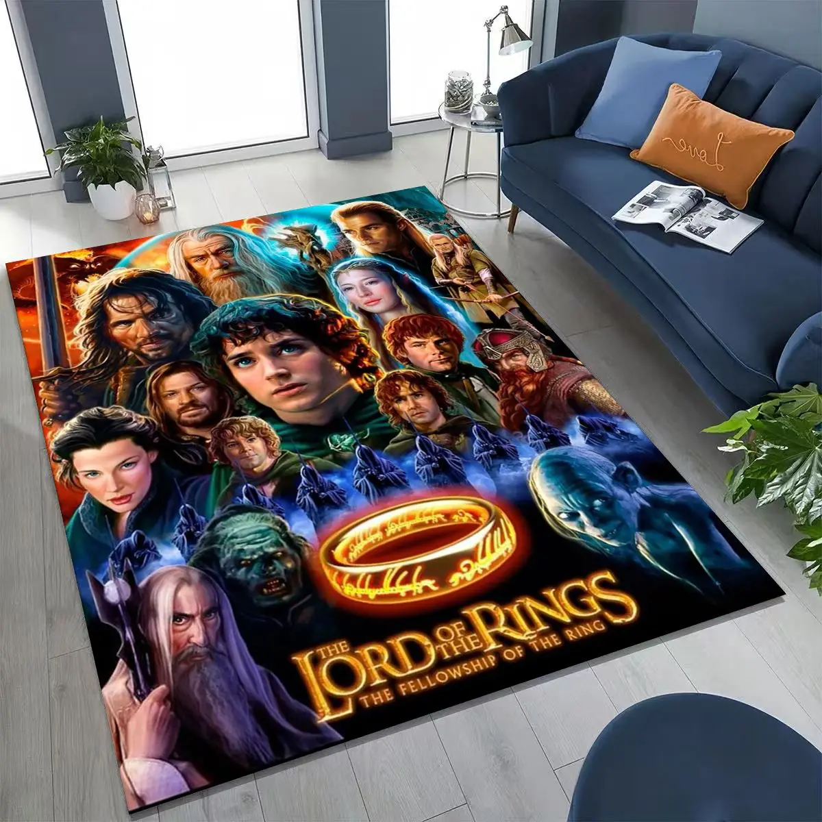 27 Style L-Lord of The Rings H-Hobbit Movie Board Rug for Bedroom Living Room Sofa Home Doormat Decor, Large Non-slip Floor Mat
27 Style L-Lord of The Rings H-Hobbit Movie Board Rug for Bedroom Living Room Sofa Home Doormat Decor, Large Non-slip Floor Mat