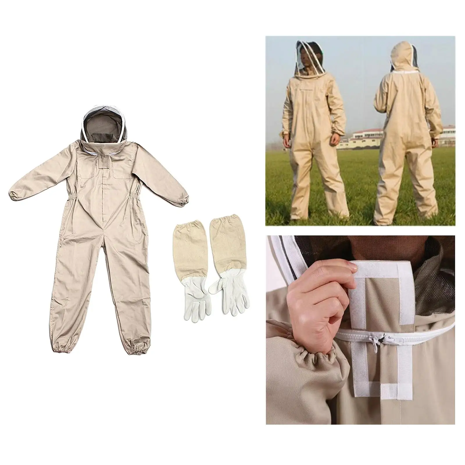 Unisex Beekeeping Suit Farm Unisex With Glove for Beekeepers
Unisex Beekeeping Suit Farm Unisex With Glove for Beekeepers