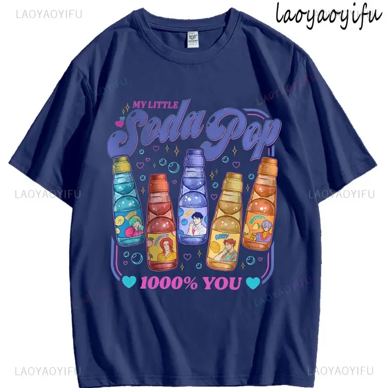 Soda Pop Kpop Graphic Casual Streetwear T-Shirt High Quality Cotton Shirt Popular Tops Women Fashion Breathable O-neck Tee
Soda Pop Kpop Graphic Casual Streetwear T-Shirt High Quality Cotton Shirt Popular Tops Women Fashion Breathable O-neck Tee