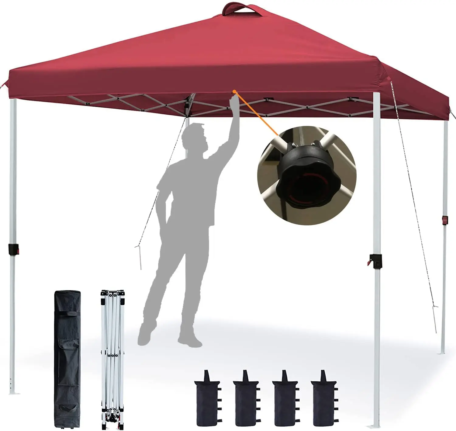 Custom 10x10 Ft. 3x3 M Portable Outdoor Folding Instant Custom Easy Up 10x10 Pop Up Aluminium Gazebo Tent
Custom 10x10 Ft. 3x3 M Portable Outdoor Folding Instant Custom Easy Up 10x10 Pop Up Aluminium Gazebo Tent