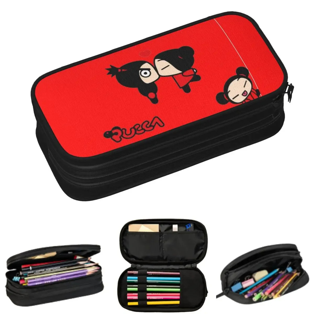 Pucca Pucca Pencil Cases for Students Gifts Pen Box Pencil Bag Big Capacity Pencil Pouch Pen Holder
Pucca Pucca Pencil Cases for Students Gifts Pen Box Pencil Bag Big Capacity Pencil Pouch Pen Holder