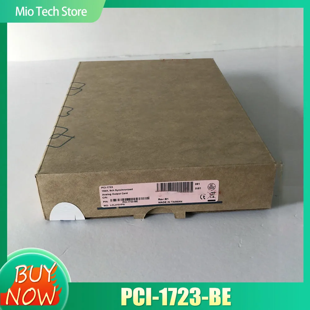 Для Advantech PCI-1723 16-битная 8-канальная неизолированная плата аналогового вывода Карта сбора данных PCI-1723-BE
Для Advantech PCI-1723 16-битная 8-канальная неизолированная плата аналогового вывода Карта сбора данных PCI-1723-BE