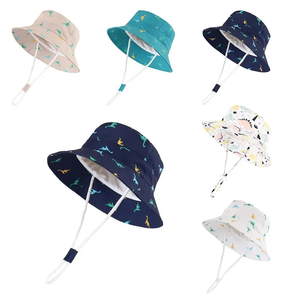 Dinosaur Pattern Kids Baby Sun Hat Adjustable Wide Brim Children Beach Hats Outdoor Playing Toddler Bucket Hat for Boys Girls
Dinosaur Pattern Kids Baby Sun Hat Adjustable Wide Brim Children Beach Hats Outdoor Playing Toddler Bucket Hat for Boys Girls
