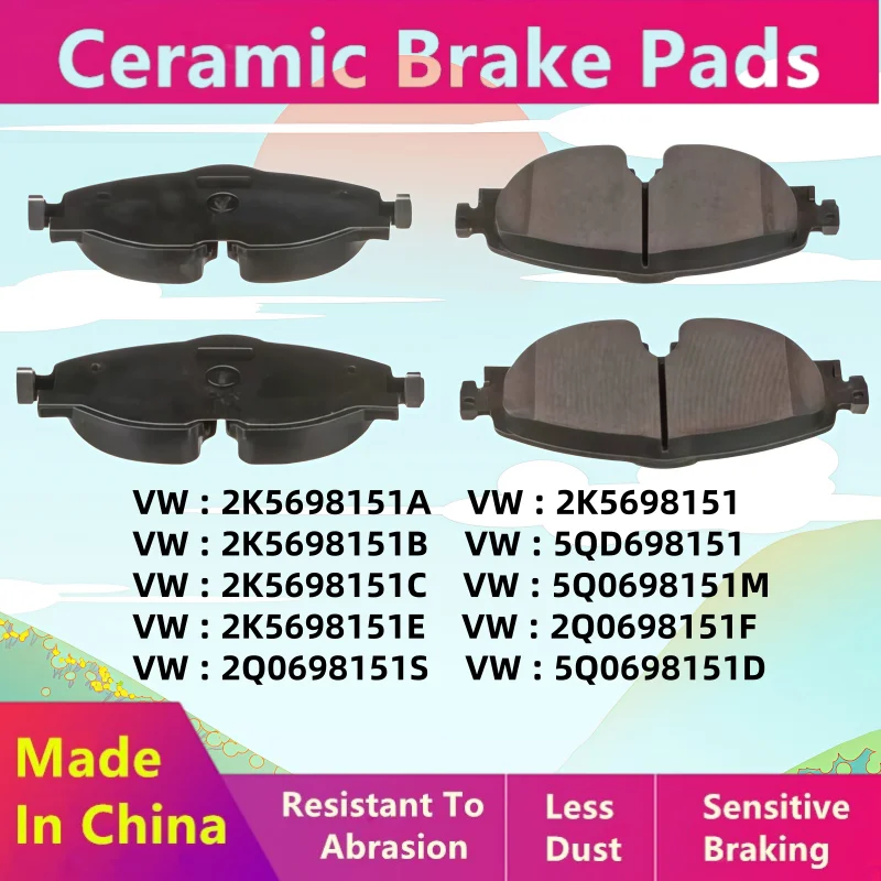For Volkswagen Touran L(0r1) Front Brake Pad 5qd698151,2K5698151,5Q0698151D,2K5698151A,2K5698151B,/Auto Parts D1760
For Volkswagen Touran L(0r1) Front Brake Pad 5qd698151,2K5698151,5Q0698151D,2K5698151A,2K5698151B,/Auto Parts D1760