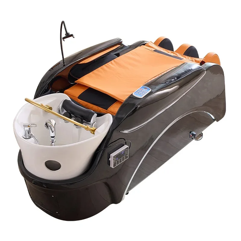 Электрическая массажная кровать для шампуня. Автоматическая интеллектуальная кровать для лечения головы. Плоская фумигационная крышка для лежания, постоянная температура.
Электрическая массажная кровать для шампуня. Автоматическая интеллектуальная кровать для лечения головы. Плоская фумигационная крышка для лежания, постоянная температура.