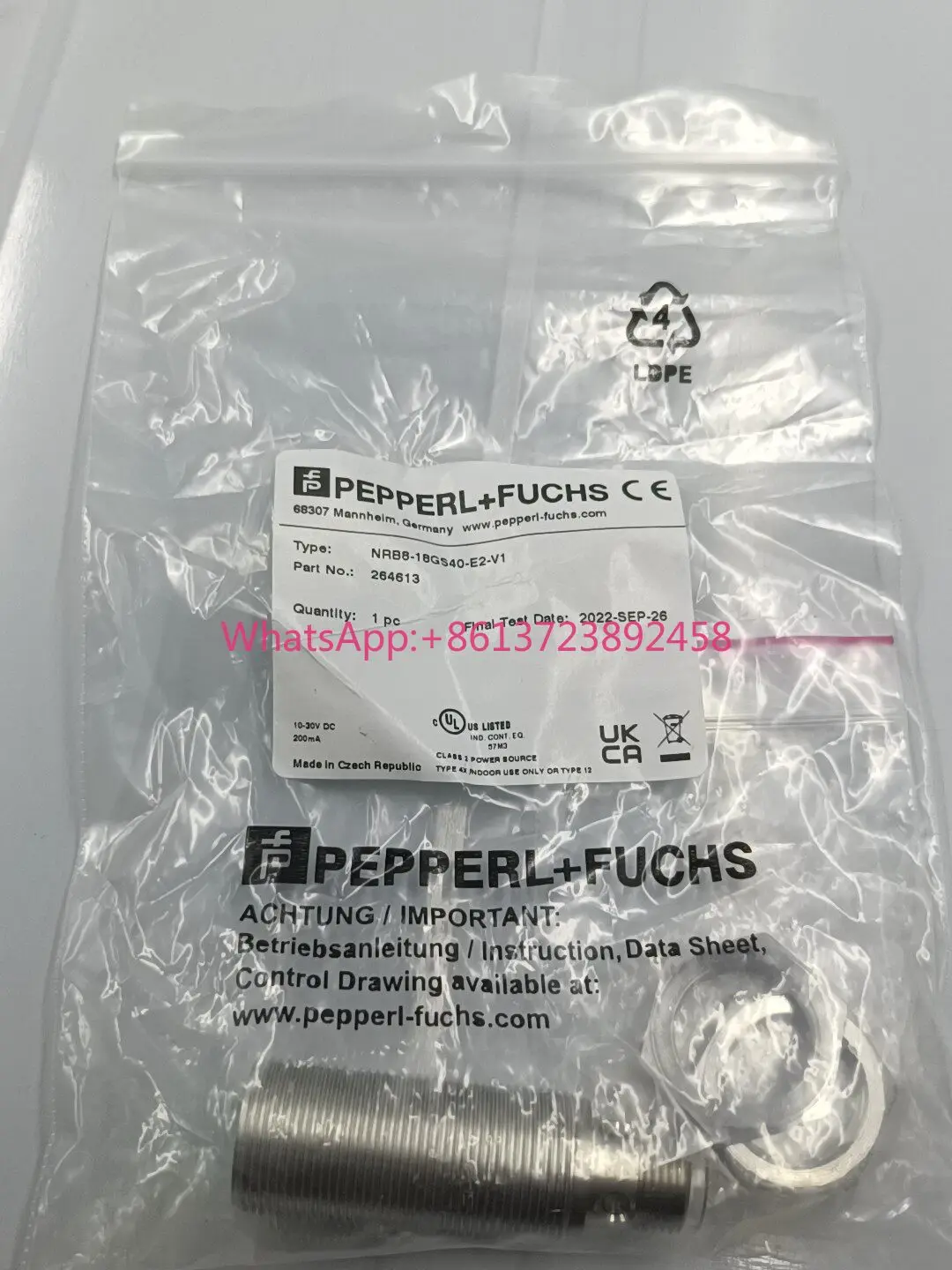 NRB8-18GS40-E2-V1 German new original genuine Pepperl + Fuchs, high quality
NRB8-18GS40-E2-V1 German new original genuine Pepperl + Fuchs, high quality