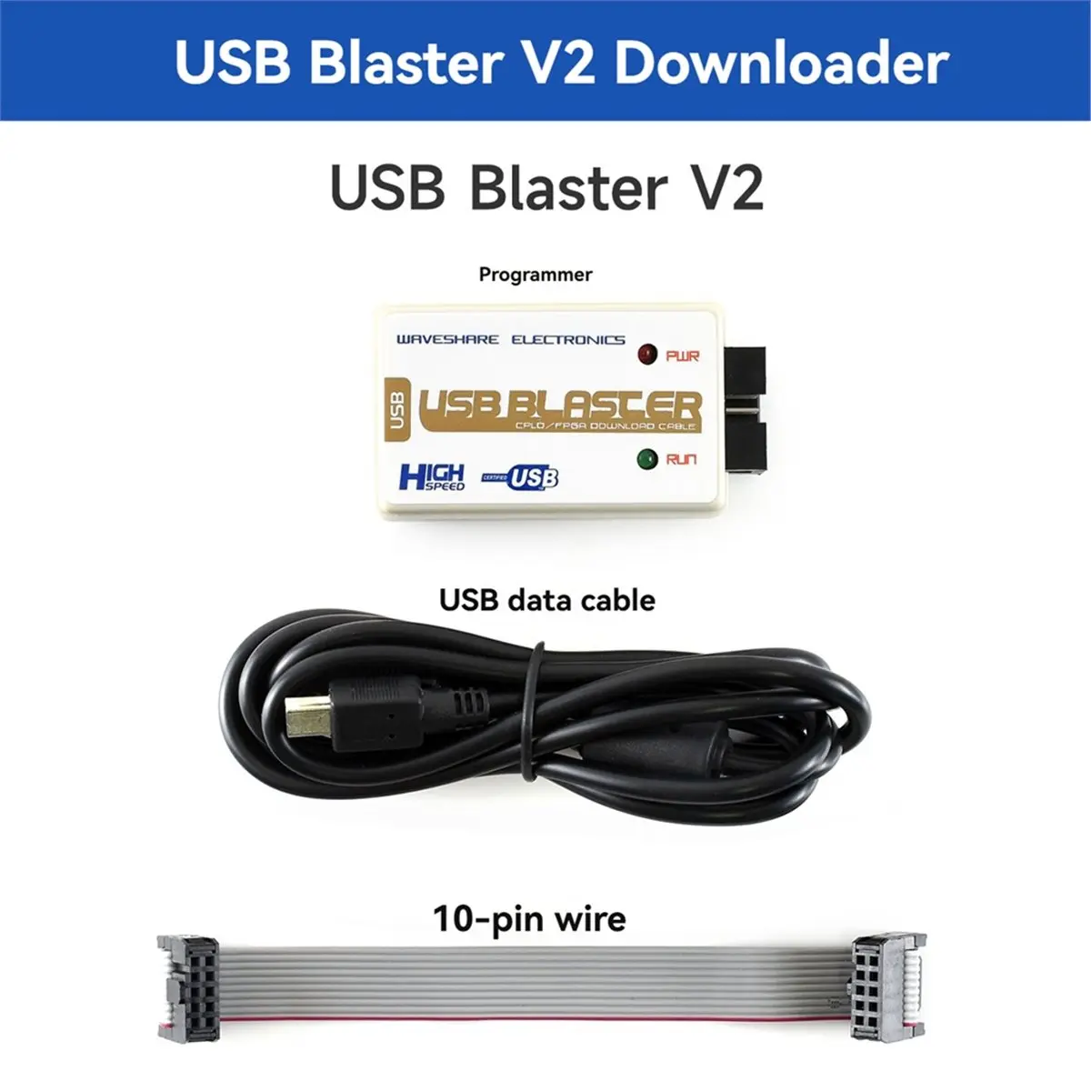 A49T USB V2 Compatible with Altera USB Fpga/Cpld Supports AS/PS/JTAG 3-Download Modes
A49T USB V2 Compatible with Altera USB Fpga/Cpld Supports AS/PS/JTAG 3-Download Modes