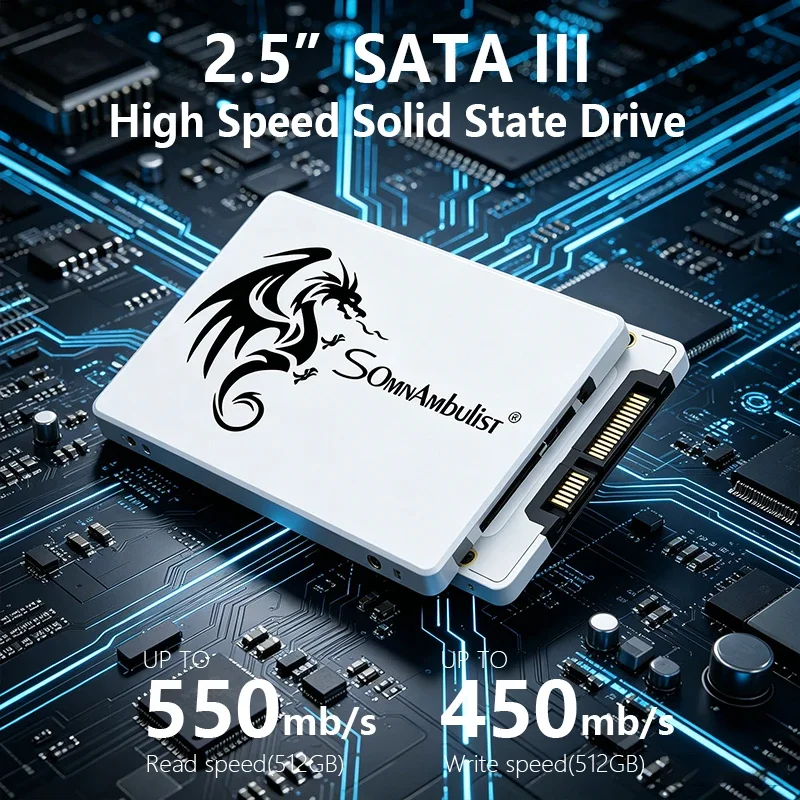 SomnAmbulist SSD 2.5 64GB 128GB 256GB 512GB for Laptop Desktop Solid State Drive Sata3 120GB 240GB 480GB
SomnAmbulist SSD 2.5 64GB 128GB 256GB 512GB for Laptop Desktop Solid State Drive Sata3 120GB 240GB 480GB