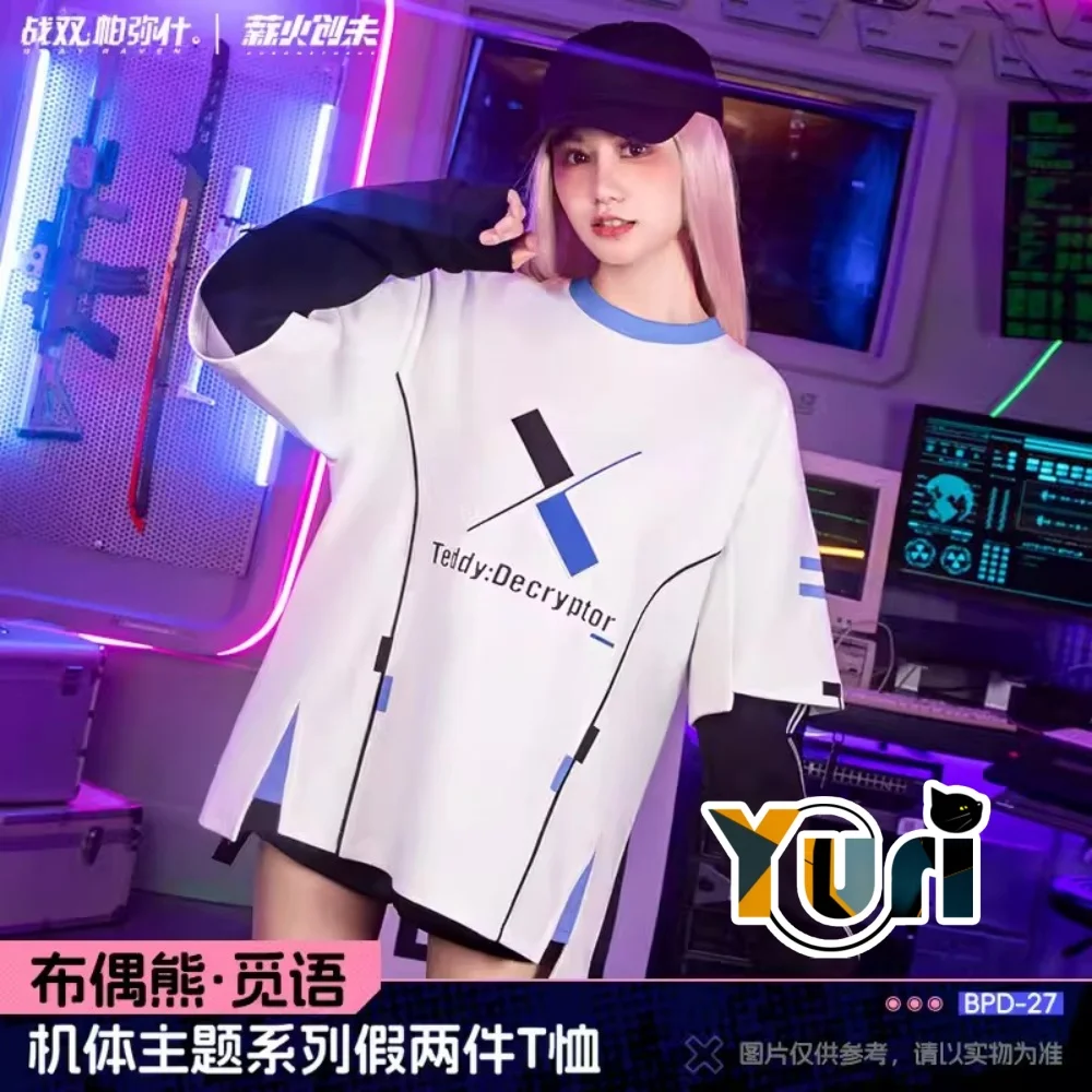 Game GRAY RAVEN PUNISHING Official Long sleeve T-shirt For Women Clothes Costume Anime Cosplay Props Cute Props C
Game GRAY RAVEN PUNISHING Official Long sleeve T-shirt For Women Clothes Costume Anime Cosplay Props Cute Props C