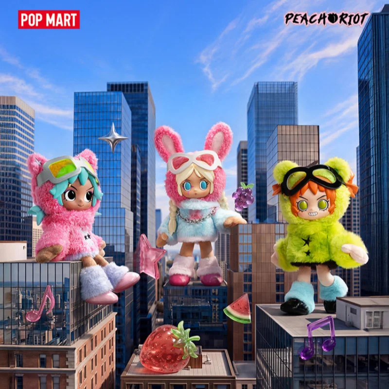 POPMART Peach Riot Fruit Punch Series Plush Pendant Blind Box Mystery Box Guess Bag Toy Anime Action Figure Desktop Ornaments
POPMART Peach Riot Fruit Punch Series Plush Pendant Blind Box Mystery Box Guess Bag Toy Anime Action Figure Desktop Ornaments