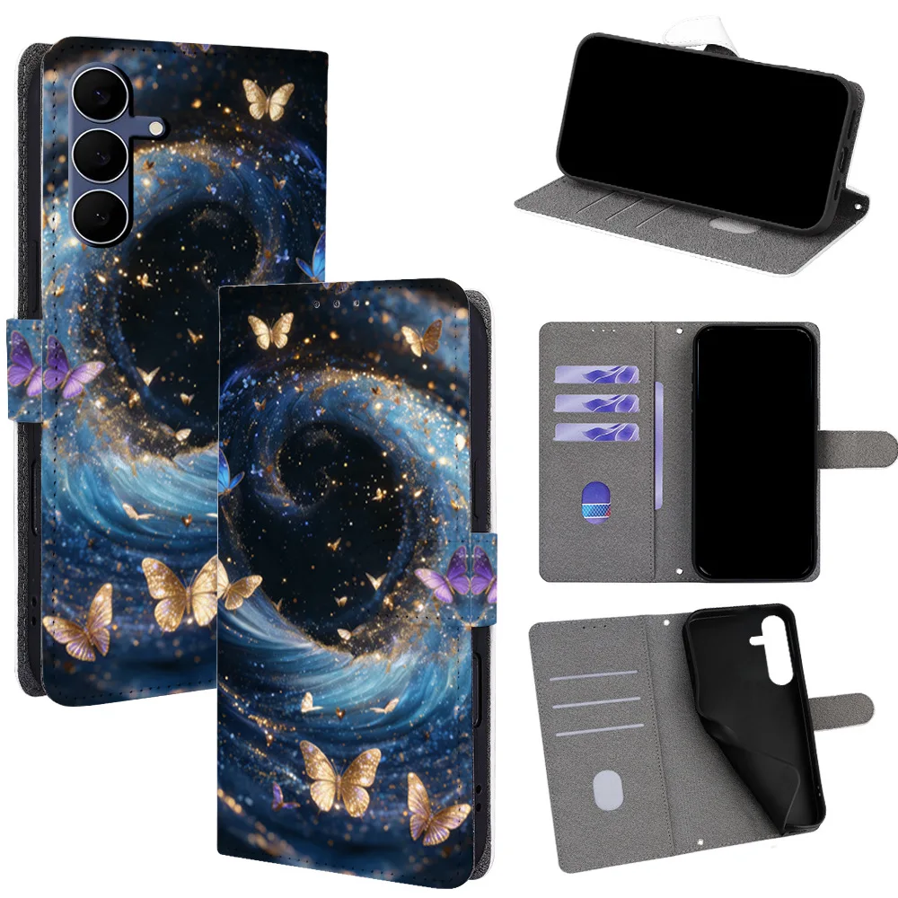 Красочный магнитный раскладной чехол-бабочка для телефона Samsung Galaxy S26 S25 S24 S23 S22 Ultra S21+ со встроенными слотами для карт-кошелька
Красочный магнитный раскладной чехол-бабочка для телефона Samsung Galaxy S26 S25 S24 S23 S22 Ultra S21+ со встроенными слотами для карт-кошелька