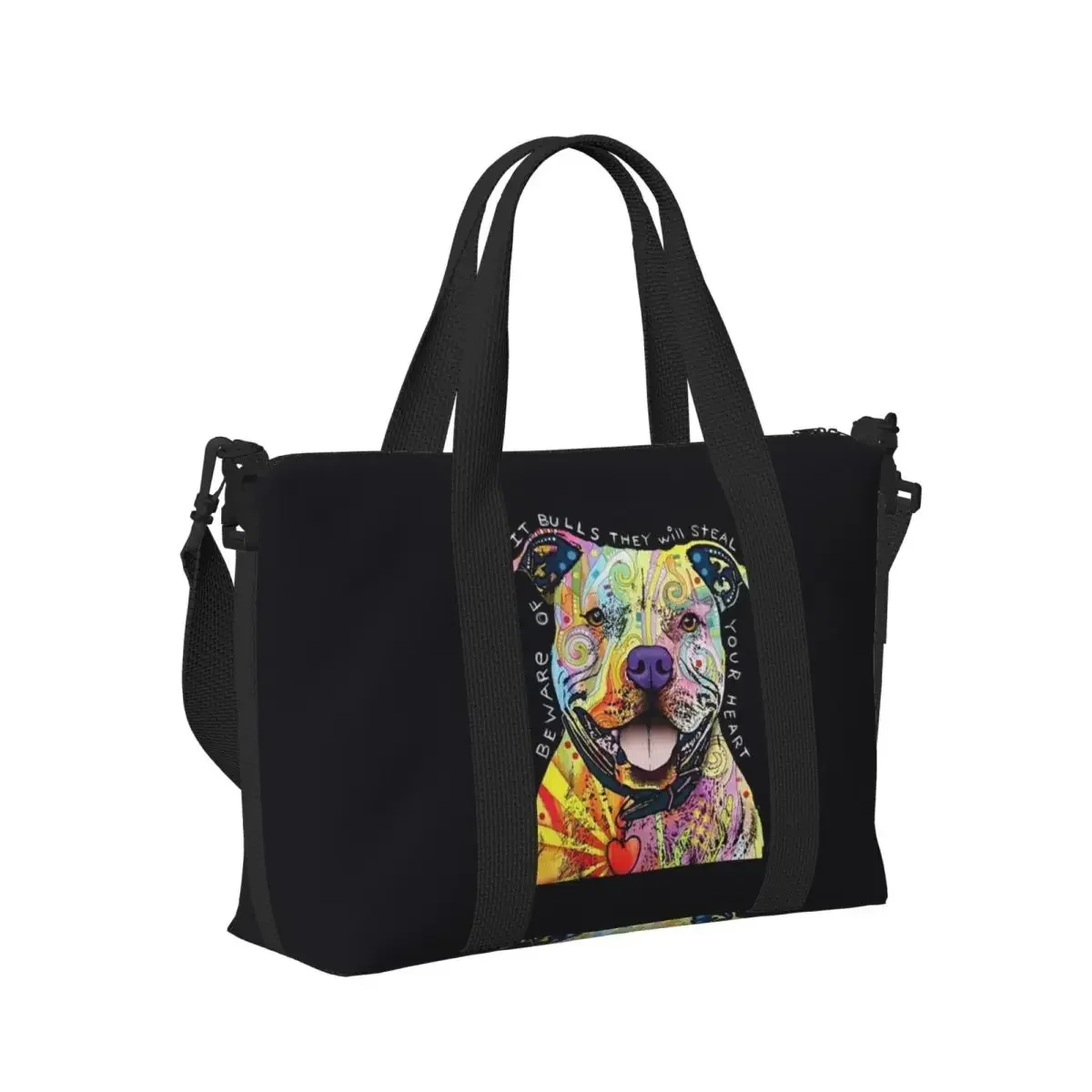 Staffordshire Bull Terrier Dog EBT Love Beach Travel Bag Large Capacity Tote Bag for Gym Yoga Women Shopping Duffle Shoulder Bag
Staffordshire Bull Terrier Dog EBT Love Beach Travel Bag Large Capacity Tote Bag for Gym Yoga Women Shopping Duffle Shoulder Bag