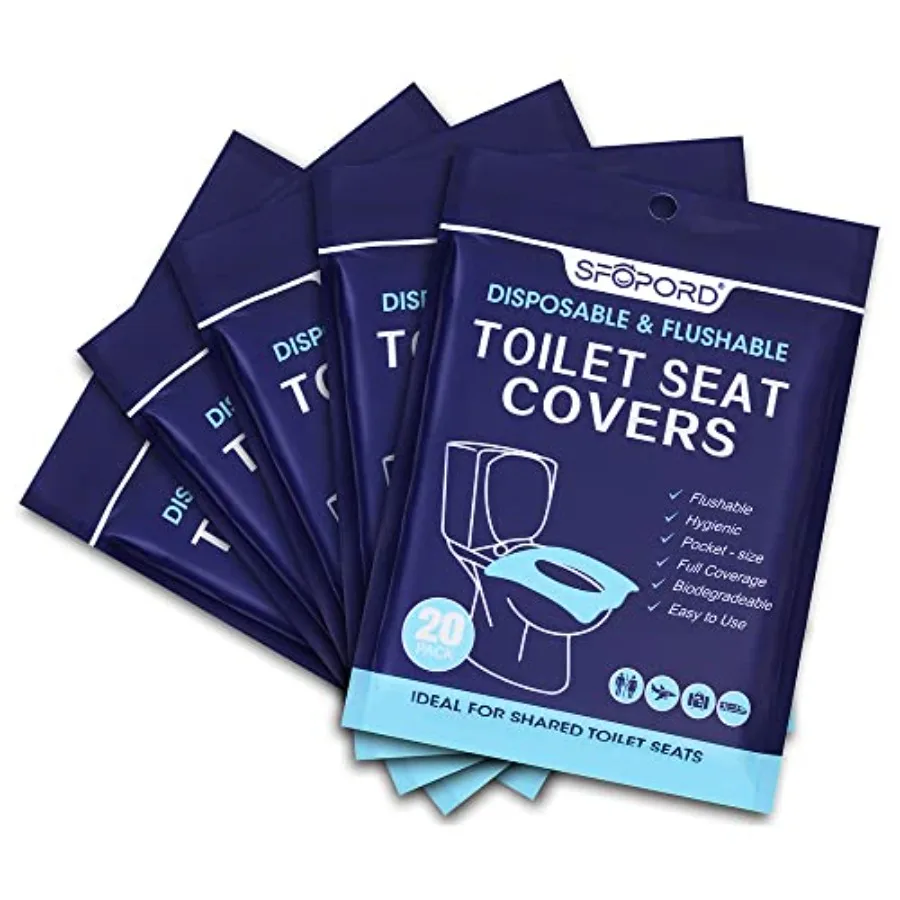 XL 100PCS Toilet Seat Covers Disposable - Flushable Paper Toilet Seat Cover is Travel Accessories, Travel Essentials for Public
XL 100PCS Toilet Seat Covers Disposable - Flushable Paper Toilet Seat Cover is Travel Accessories, Travel Essentials for Public