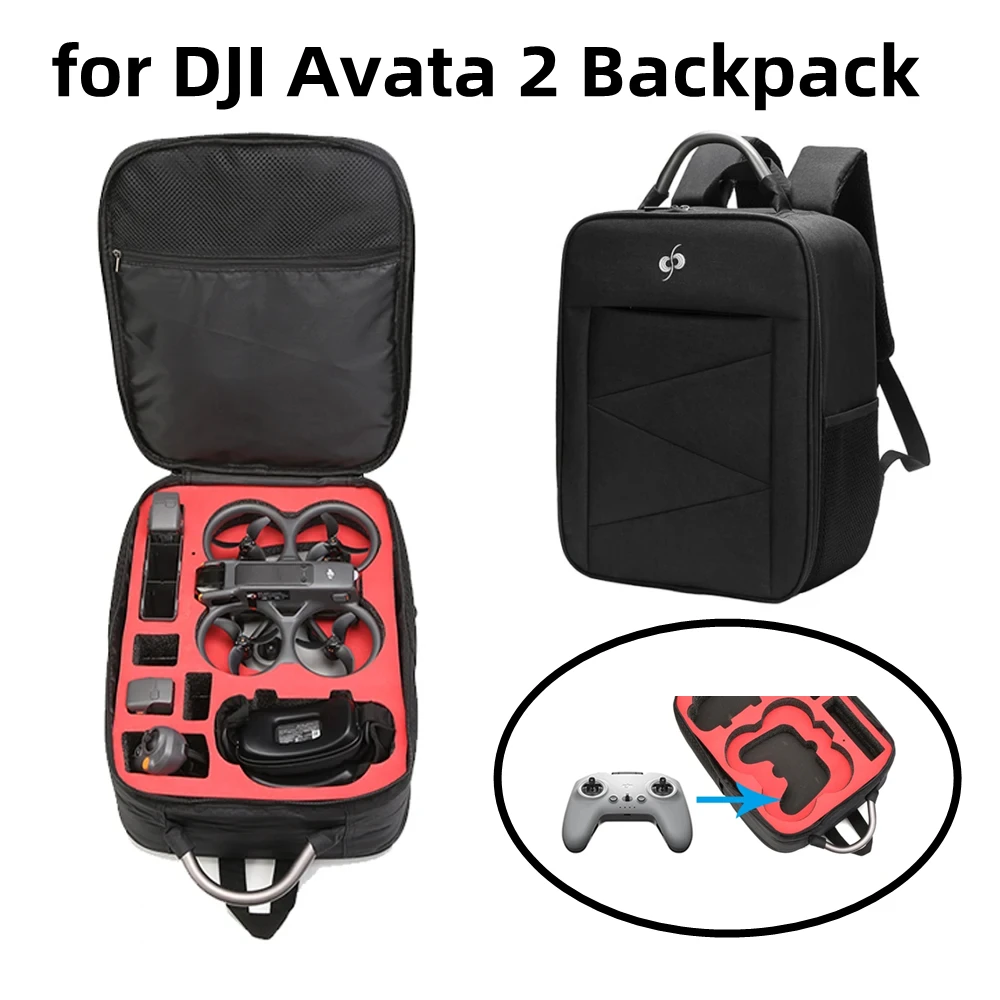 Backpack For DJI Avata 2 Large Capacity Carrying Case Outdoor Travel Storage Bag For DJI Avata 2 Drone Accessories
Backpack For DJI Avata 2 Large Capacity Carrying Case Outdoor Travel Storage Bag For DJI Avata 2 Drone Accessories