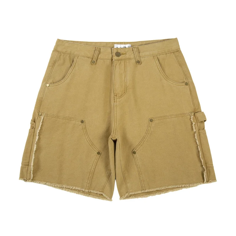 MAQVOB Top Quality Luxury Apparel EU US Size Loose Functionality Pocket Casual Beach Canvas Shorts
MAQVOB Top Quality Luxury Apparel EU US Size Loose Functionality Pocket Casual Beach Canvas Shorts