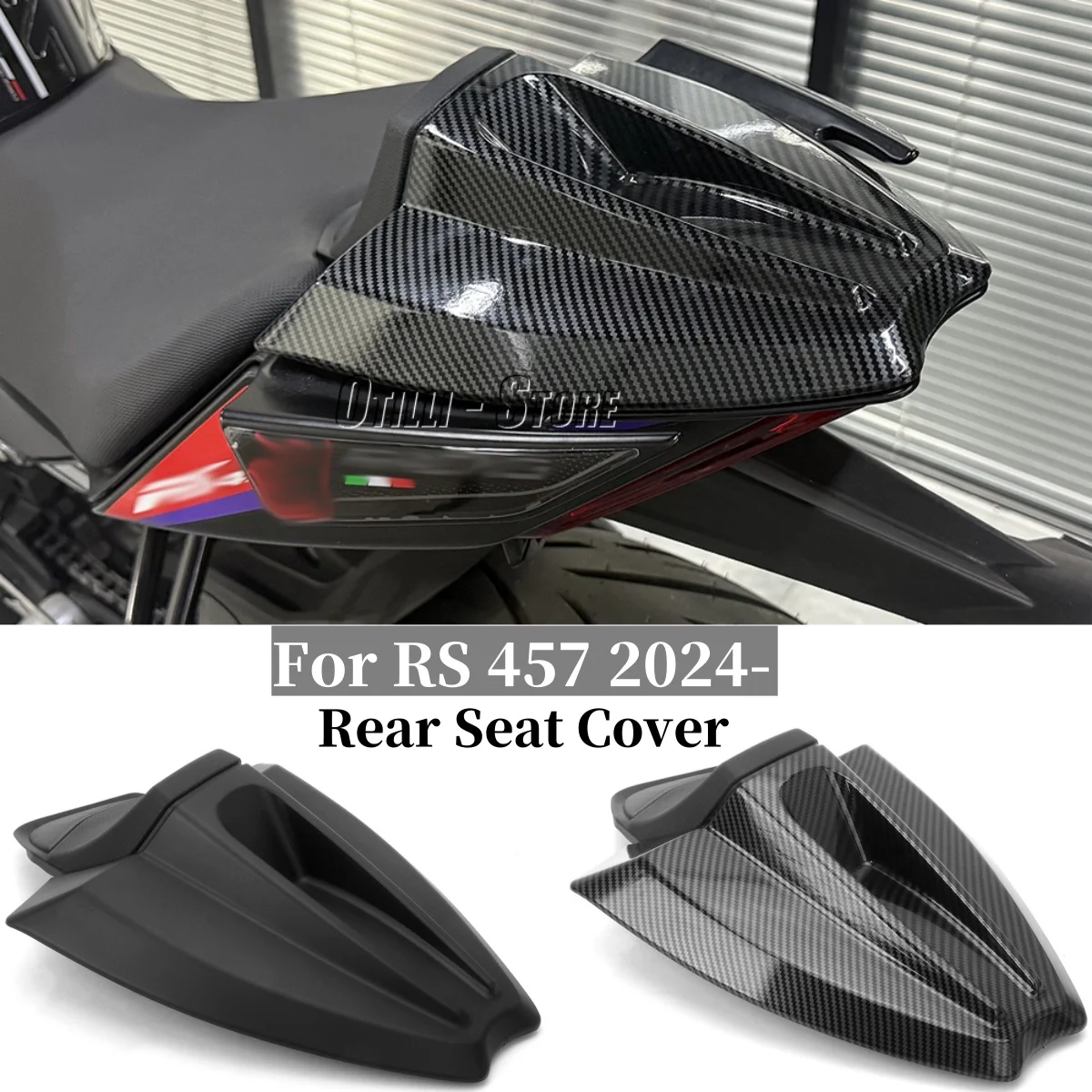 Для Aprilia RS457 RS 457 2024- мотоциклетный чехол на заднее сиденье из АБС-пластика, обтекатель пассажирского сиденья Humps
Для Aprilia RS457 RS 457 2024- мотоциклетный чехол на заднее сиденье из АБС-пластика, обтекатель пассажирского сиденья Humps