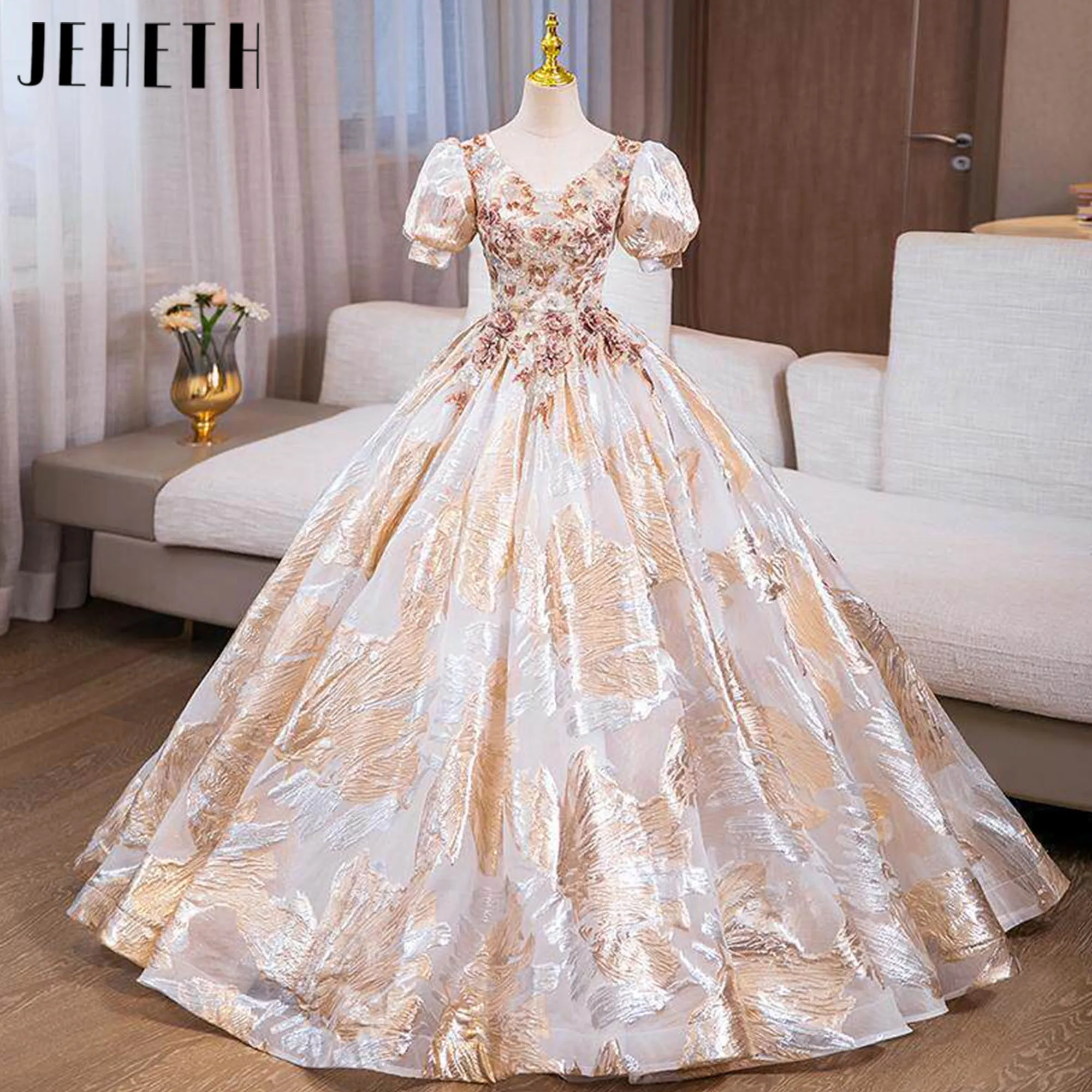 2026 15 Quinceanera Dresses Sequin Appliques Puff Sleeves 15 year old debutante dress Customized Ball Gown vestido 15 anos
2026 15 Quinceanera Dresses Sequin Appliques Puff Sleeves 15 year old debutante dress Customized Ball Gown vestido 15 anos