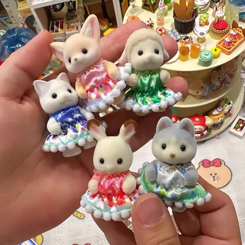 Оригинальный семейный кукольный домик Sylvanian Families Rabbit Grove Kinkajou Baby Xams, флокированная кукла, украшение, украшение, подарки, игрушки
Оригинальный семейный кукольный домик Sylvanian Families Rabbit Grove Kinkajou Baby Xams, флокированная кукла, украшение, украшение, подарки, игрушки