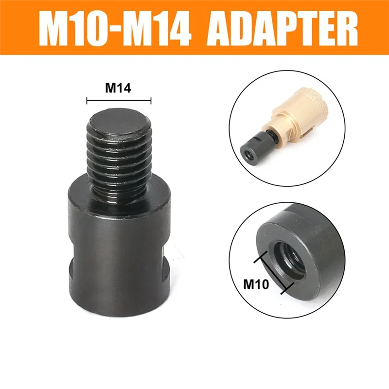 ABRB-4Pcs M14 M10 5/8 Inch-11 Adapter Angle Grinder Thread Converter Adapter Shaft Connector Polished For Drill Bits Hole Saw
ABRB-4Pcs M14 M10 5/8 Inch-11 Adapter Angle Grinder Thread Converter Adapter Shaft Connector Polished For Drill Bits Hole Saw