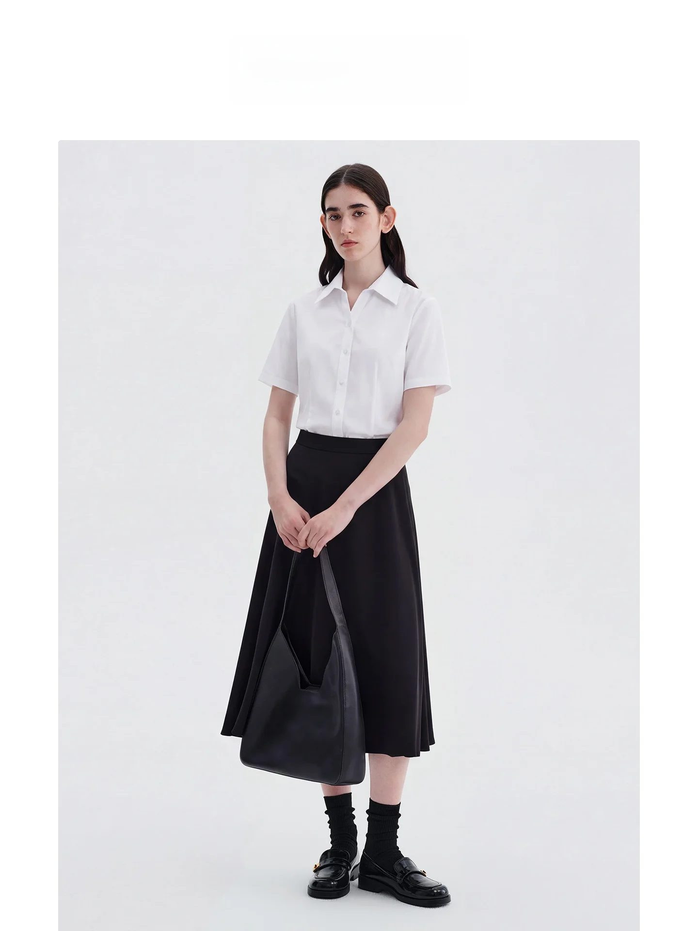 LeLenth Professional Short Sleeve Shirt Set for Women Commute Speech White Formal Top Cotton Polyester Blend Straight Cut
LeLenth Professional Short Sleeve Shirt Set for Women Commute Speech White Formal Top Cotton Polyester Blend Straight Cut