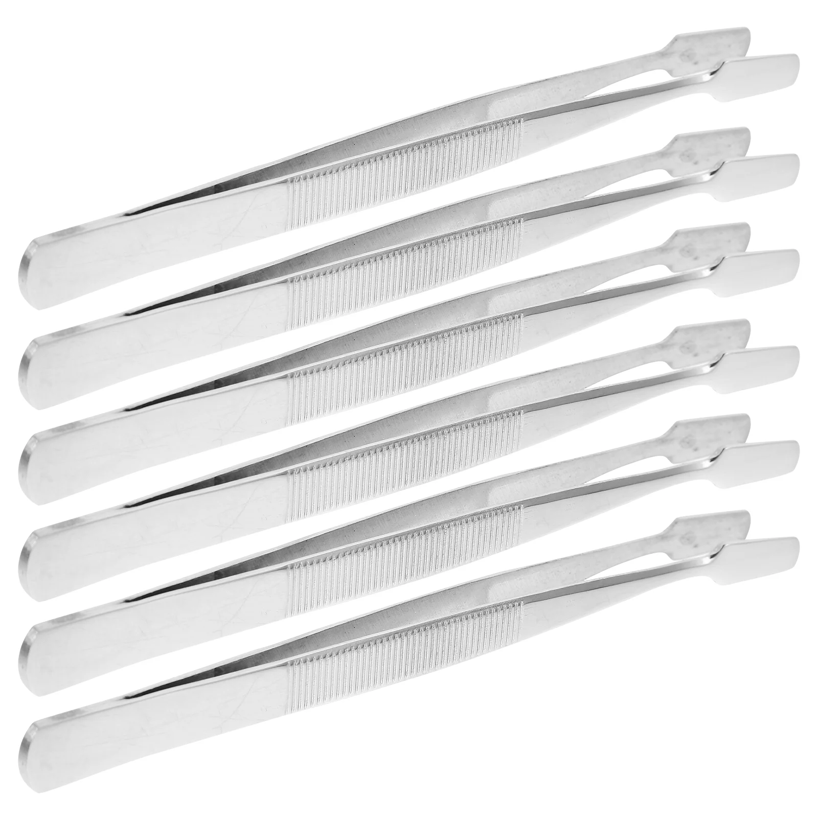 6 Pcs Stainless Steel Tweezers Flat Tip Craft Precision Hobby Lab Tweezers for Stamps Jewelry Making
6 Pcs Stainless Steel Tweezers Flat Tip Craft Precision Hobby Lab Tweezers for Stamps Jewelry Making