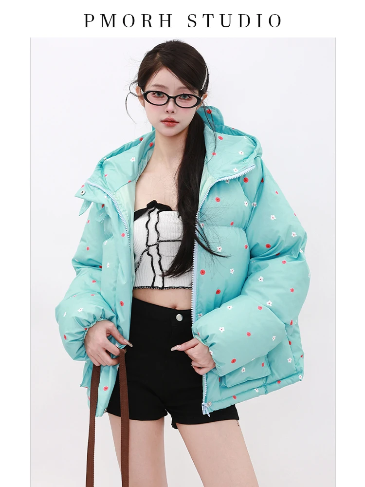 Women Green Parkas Jacket Thicken Warm Long Sleeve Turtleneck Padded Coat Vintage Overcoat Streetwear 2000s Clothes Winter 2025
Women Green Parkas Jacket Thicken Warm Long Sleeve Turtleneck Padded Coat Vintage Overcoat Streetwear 2000s Clothes Winter 2025