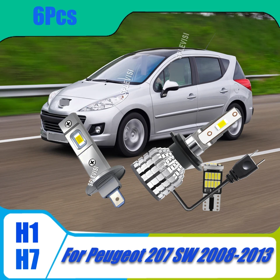 6000K Headlamp LED High Low Bulb 12V - Auto Car Headlight Bulbs Replacement For Peugeot 207 SW 2008 2009 2010 2011 2012 2013
6000K Headlamp LED High Low Bulb 12V - Auto Car Headlight Bulbs Replacement For Peugeot 207 SW 2008 2009 2010 2011 2012 2013