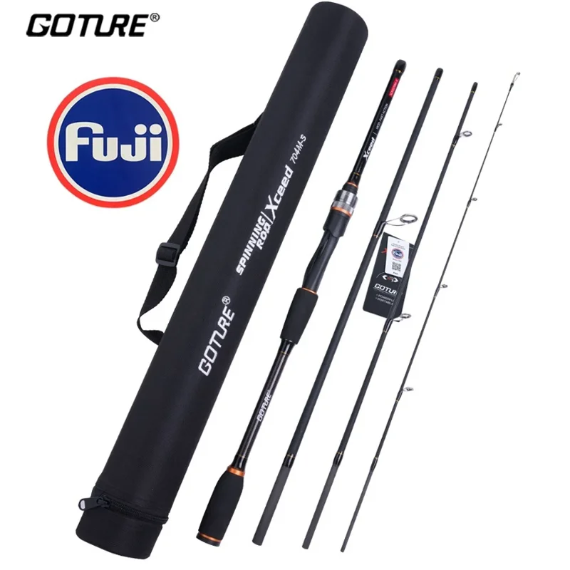Goture XceedII Lure Fishing Rod 1.98M-2.7M 30T Carbon Spinning Baitcasting FUJI Guide Travel Lure Rod with Case for Carp Fishing
Goture XceedII Lure Fishing Rod 1.98M-2.7M 30T Carbon Spinning Baitcasting FUJI Guide Travel Lure Rod with Case for Carp Fishing