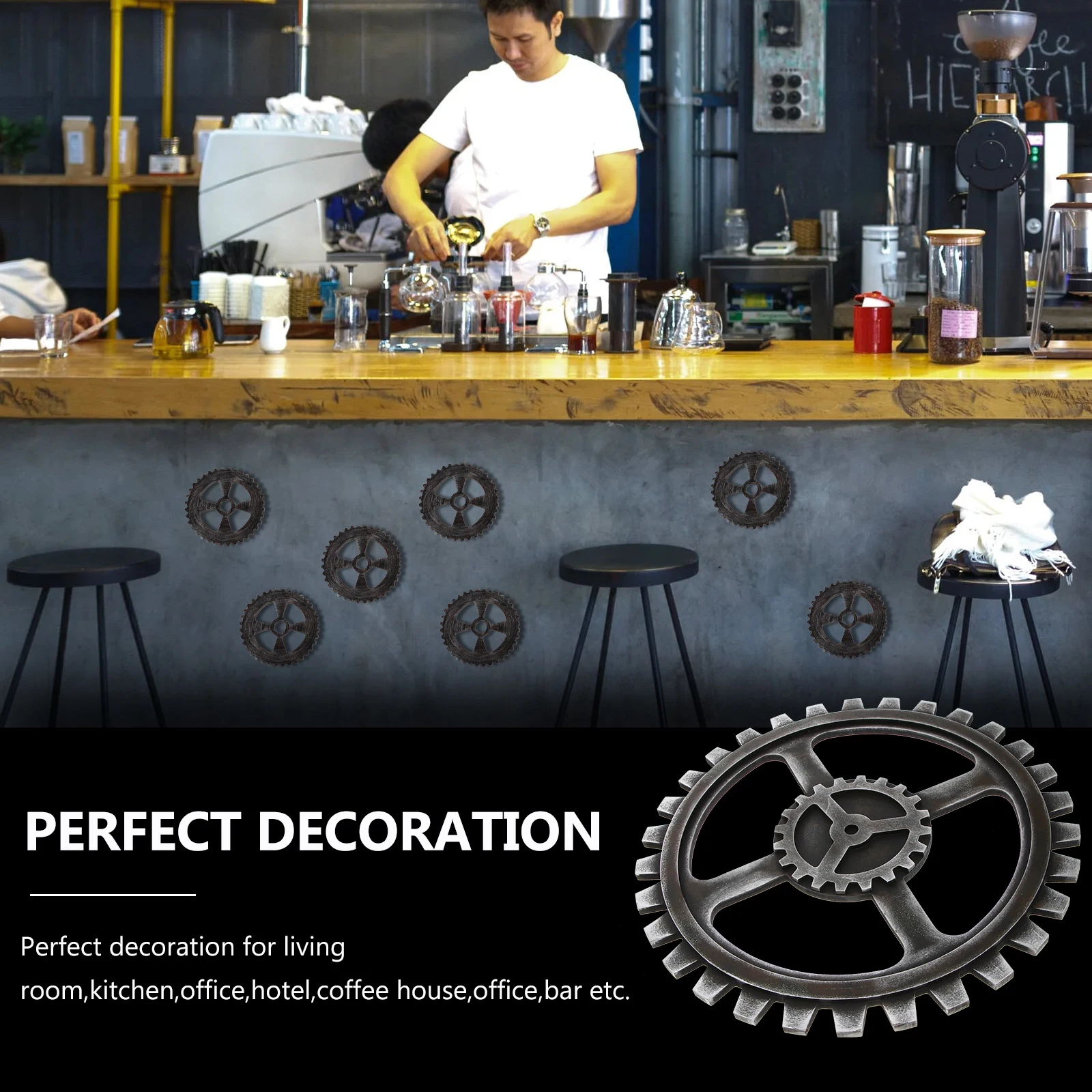 40 Cm Gear Wall Hanging Decoration Industrial Style Wheel Art Craft Portable Retro Wooden Home
40 Cm Gear Wall Hanging Decoration Industrial Style Wheel Art Craft Portable Retro Wooden Home