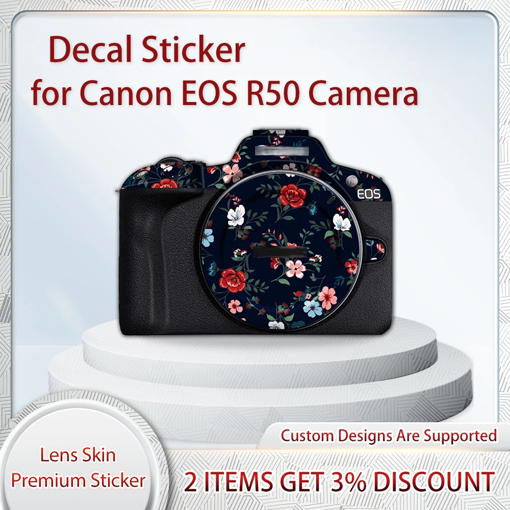 EOS R50 Skin Wrap Covered for Canon EOS R50 Camera Skin Decal R 50 Decal Skin Protective Film Cover Film
EOS R50 Skin Wrap Covered for Canon EOS R50 Camera Skin Decal R 50 Decal Skin Protective Film Cover Film