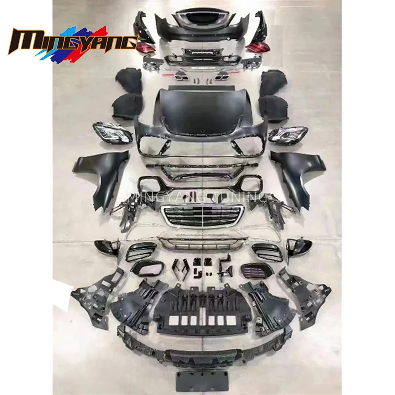 W221 Upgrade W222 S63 Body Kit for S Class Car Bumper Hood Headlight Taillight Bodykit
W221 Upgrade W222 S63 Body Kit for S Class Car Bumper Hood Headlight Taillight Bodykit