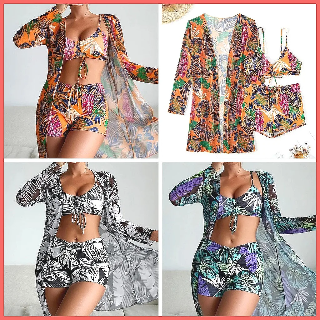 2026 Sexy Brazilian Bikini Set for Women, 3-Piece Swimwear Beach Bathing Suits
2026 Sexy Brazilian Bikini Set for Women, 3-Piece Swimwear Beach Bathing Suits