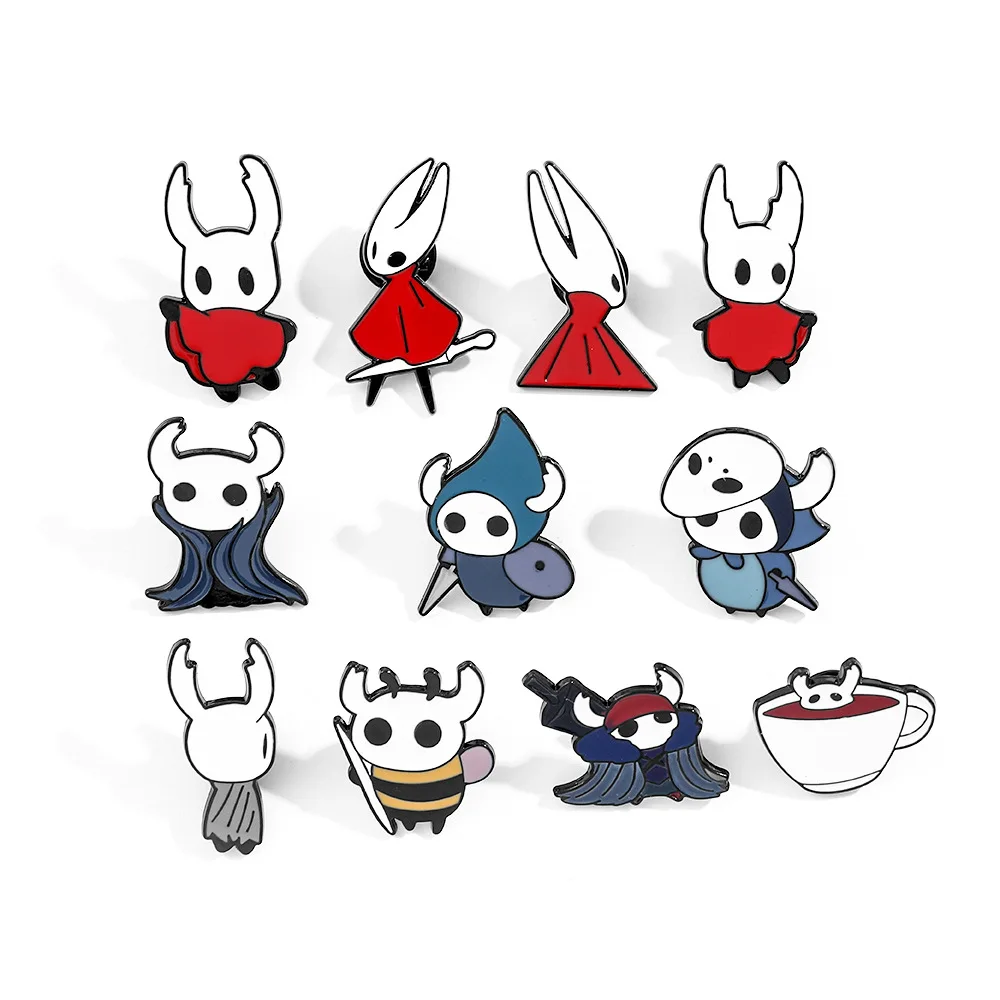 Hollow Knight Cute Cartoon Game Characters Metal Badges Brooch Alloy Bag Accessory Decoration
Hollow Knight Cute Cartoon Game Characters Metal Badges Brooch Alloy Bag Accessory Decoration