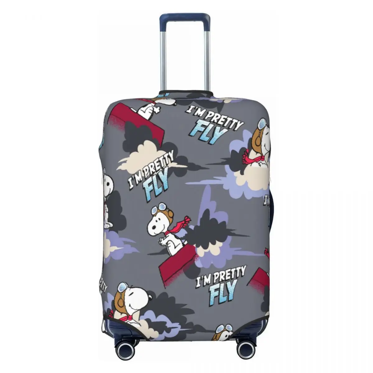 Custom Snoopy In Flight Luggage Cover Protector Dust Proof Beagle Dog Travel Suitcase Covers 
Custom Snoopy In Flight Luggage Cover Protector Dust Proof Beagle Dog Travel Suitcase Covers