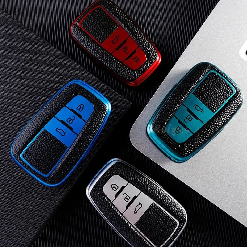 2026 Car Key Case For Toyota Corolla CHR Camry RAV4 Highlander C-HR Prius Land Cruiser Prado Tpu Key Cover Shell Car Accessories
2026 Car Key Case For Toyota Corolla CHR Camry RAV4 Highlander C-HR Prius Land Cruiser Prado Tpu Key Cover Shell Car Accessories