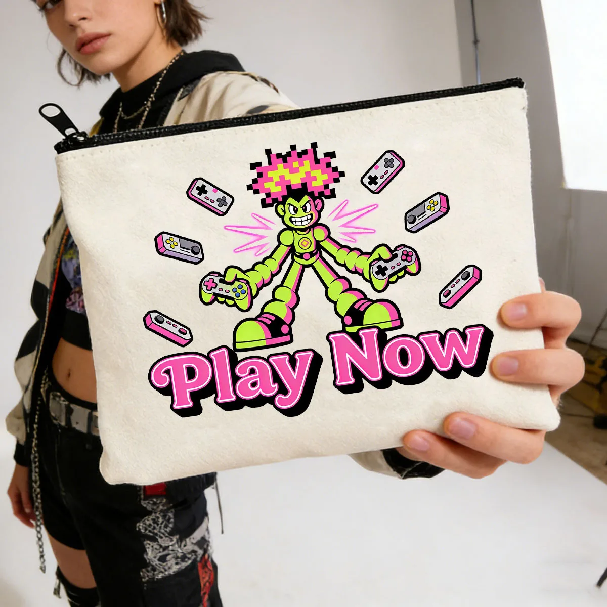 1 шт., холщовая сумка для ручек с рисунком игры, многофункциональная холщовая сумка, холщовая сумка для хранения рук
1 шт., холщовая сумка для ручек с рисунком игры, многофункциональная холщовая сумка, холщовая сумка для хранения рук