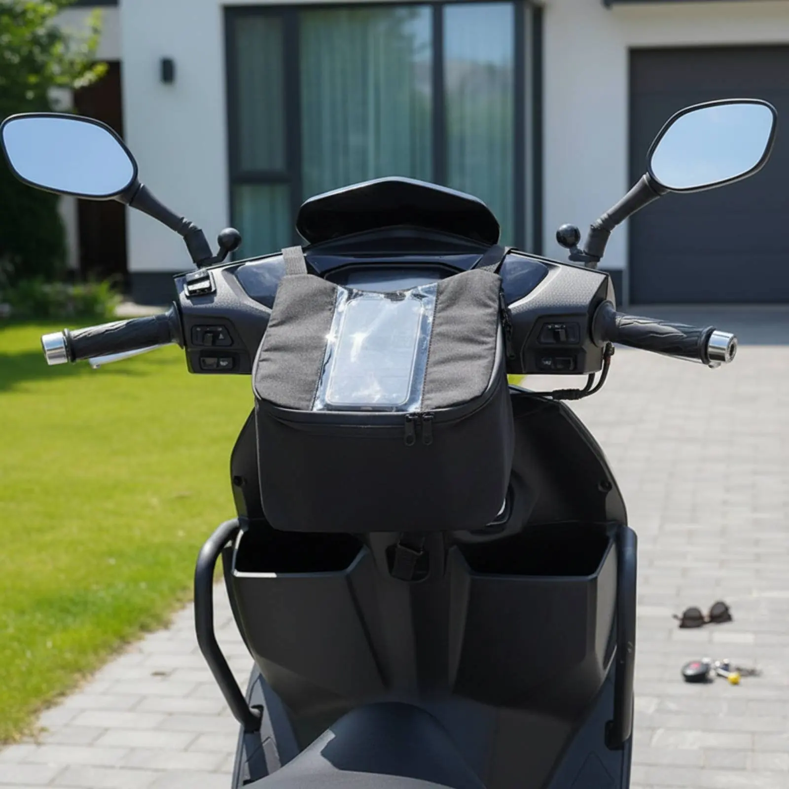 Touchscreen Motorcycle Pouch Stable Fit Waterproof Motorcycle Handlebar Bag Vehicle Accessory Riding Gear for Commuting
Touchscreen Motorcycle Pouch Stable Fit Waterproof Motorcycle Handlebar Bag Vehicle Accessory Riding Gear for Commuting