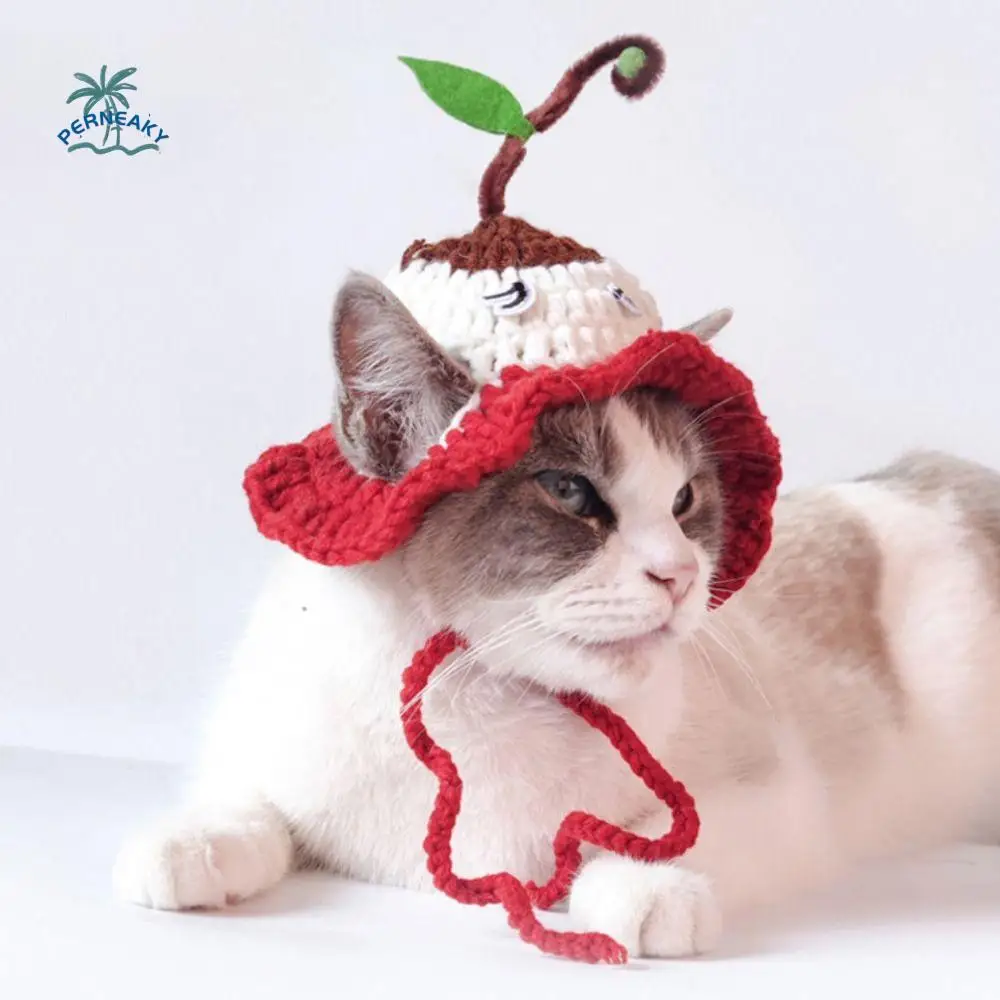 Pet Accessories Hand-Woven Cat Headgear Soft Adjustable Cat Cosplay Headwear Elastic Cat Decorative Head Cover Spring/Summer
Pet Accessories Hand-Woven Cat Headgear Soft Adjustable Cat Cosplay Headwear Elastic Cat Decorative Head Cover Spring/Summer