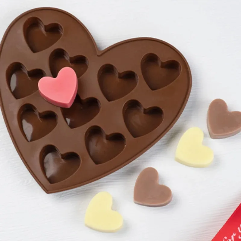 Multi Size Love Heart Silicone Chocolate Mold for Candy Jelly Ice Cake Candle Valentine Gifts
Multi Size Love Heart Silicone Chocolate Mold for Candy Jelly Ice Cake Candle Valentine Gifts