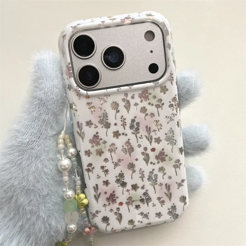 Kawaii Ditsy Floral Phone Case For iPhone 15 16 17 Pro Max With Beaded Lanyard Shockproof Protective Cover
Kawaii Ditsy Floral Phone Case For iPhone 15 16 17 Pro Max With Beaded Lanyard Shockproof Protective Cover