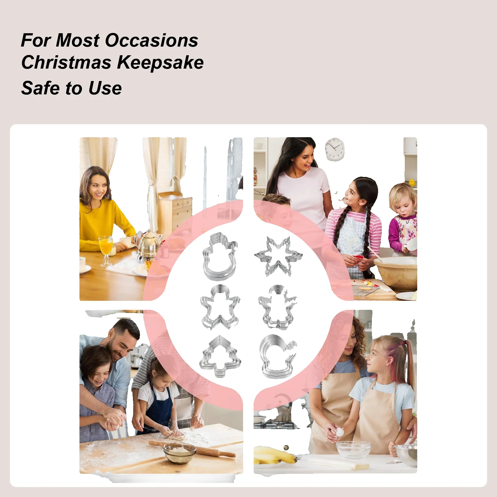 Small Cookie Cutter 18 Pieces Christmas Baking Tools Stainless Steel Holiday Cookie Cutter For Kids Family Holiday Home Party
Small Cookie Cutter 18 Pieces Christmas Baking Tools Stainless Steel Holiday Cookie Cutter For Kids Family Holiday Home Party