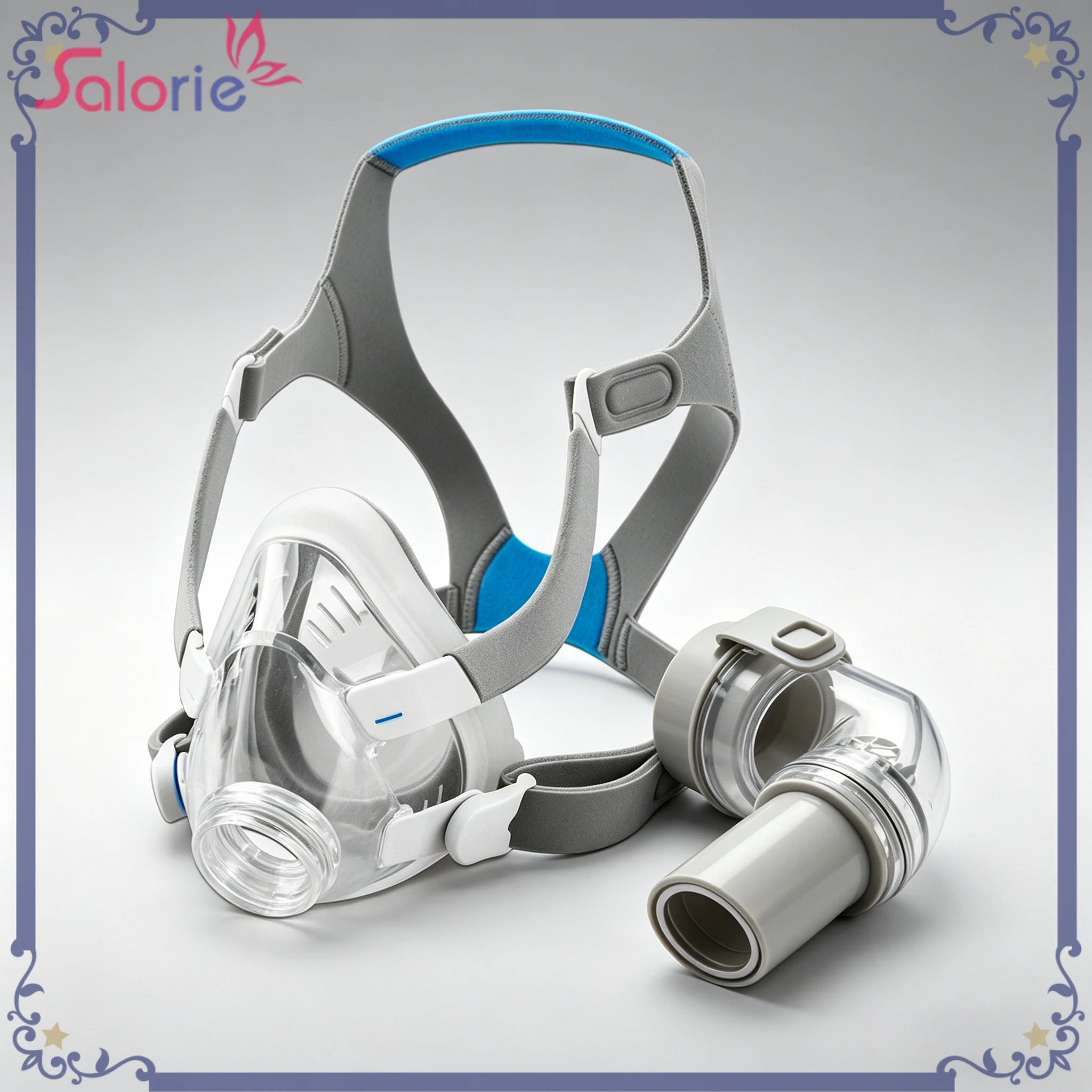 Replacement CPAP Full Face Mask and Frame Headband for AirFit F20 Respirator Ventilator Mouth Nose Masks with Connector Tube
Replacement CPAP Full Face Mask and Frame Headband for AirFit F20 Respirator Ventilator Mouth Nose Masks with Connector Tube