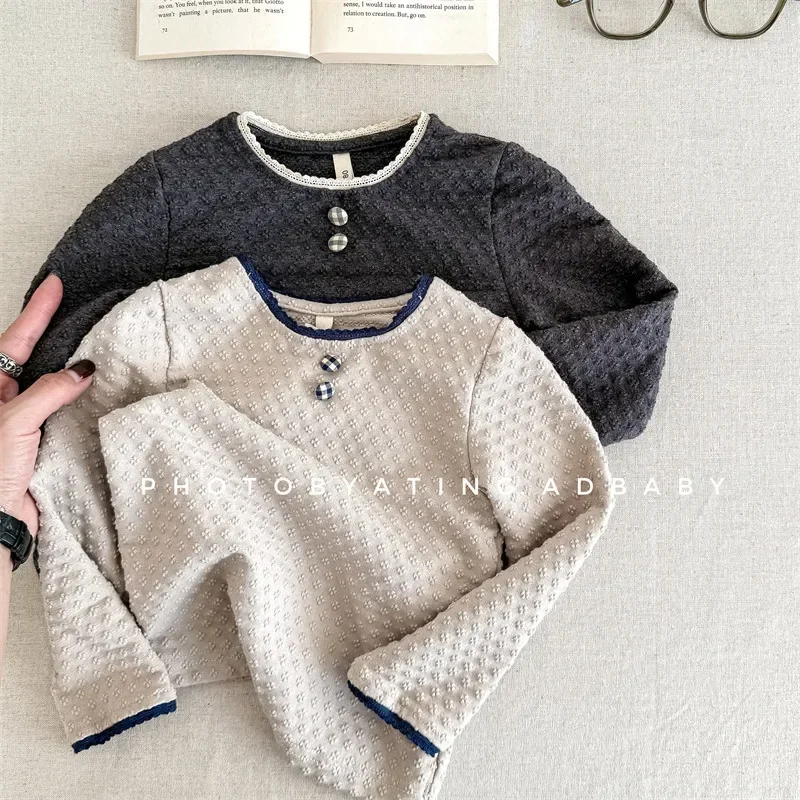 JIAYAN 20252025 Spring Autumn Girls T-shirts Long Sleeve Tops For Kids Cotton Children Blouse Fashion Toddler Outfits Baby Shirt
JIAYAN 20252025 Spring Autumn Girls T-shirts Long Sleeve Tops For Kids Cotton Children Blouse Fashion Toddler Outfits Baby Shirt